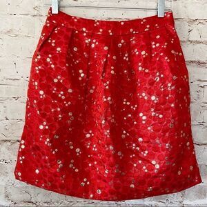 Lauren Moffatt Anthropologie dot bubble skirt
